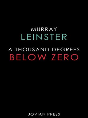 cover image of A Thousand Degrees Below Zero